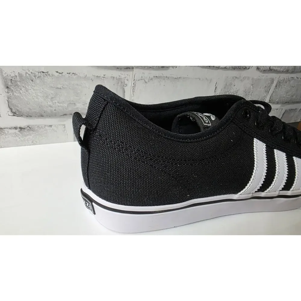 Adidas Nizza Core Men's Size 13 Black White Low Top Athletic Sneakers CQ2332